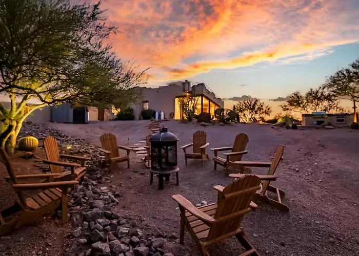 Tranquil Az Mountain View Oasis • Pool & Fire Pit Scottsdale