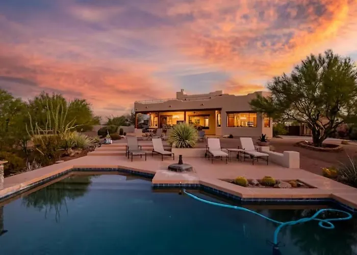 Tranquil Az Mountain View Oasis • Pool & Fire Pit