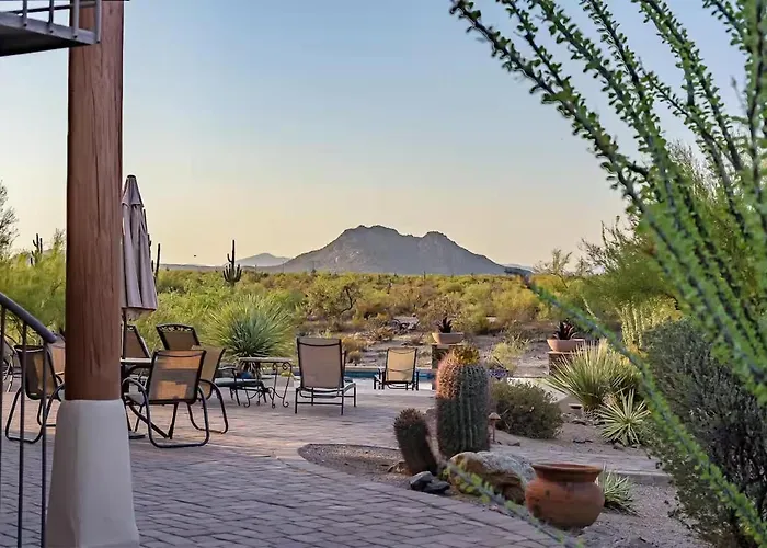 Tranquil Az Mountain View Oasis • Pool & Fire Pit Villa *