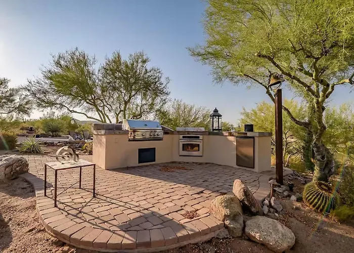 Tranquil Az Mountain View Oasis • Pool & Fire Pit * Scottsdale