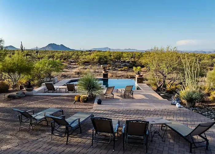 Tranquil Az Mountain View Oasis • Pool & Fire Pit Villa