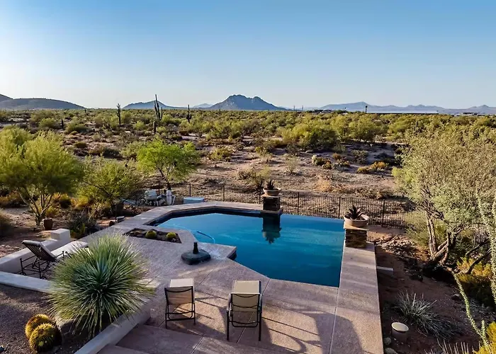 Villa Tranquil Az Mountain View Oasis • Pool & Fire Pit *