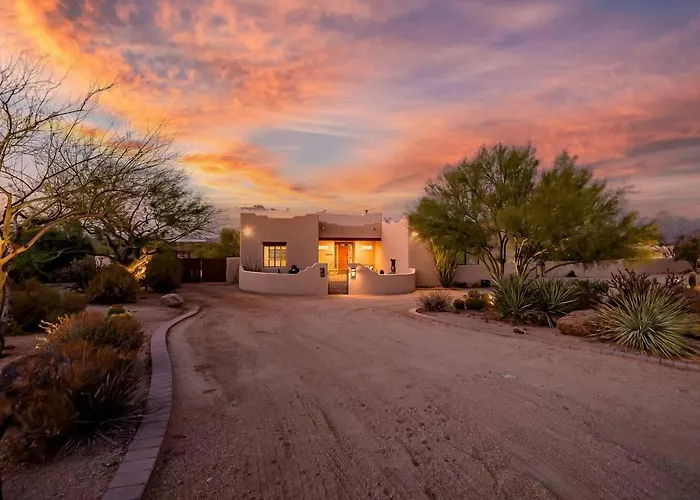 Tranquil Az Mountain View Oasis • Pool & Fire Pit Villa