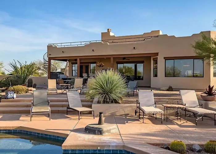 Tranquil Az Mountain View Oasis • Pool & Fire Pit Villa