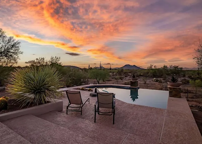 Villa Tranquil Az Mountain View Oasis • Pool & Fire Pit Scottsdale