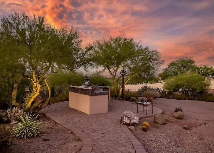 Tranquil Az Mountain View Oasis • Pool & Fire Pit Scottsdale