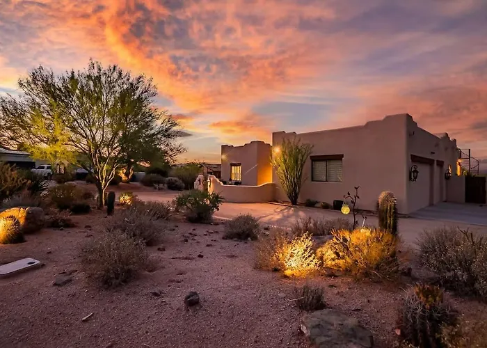 Tranquil Az Mountain View Oasis • Pool & Fire Pit Villa