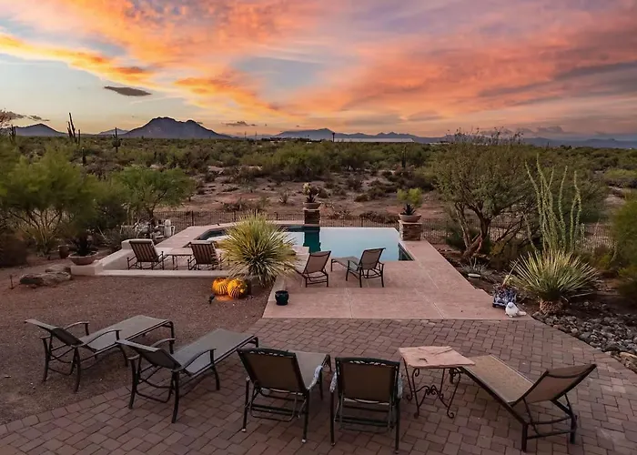 Tranquil Az Mountain View Oasis • Pool & Fire Pit Villa *