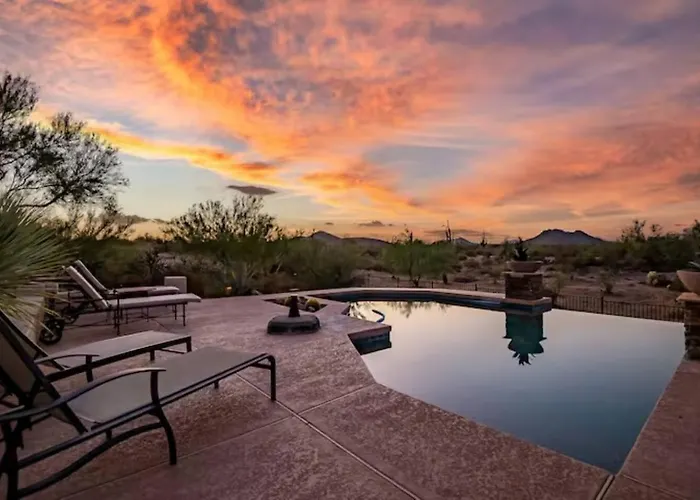 Villa Tranquil Az Mountain View Oasis • Pool & Fire Pit